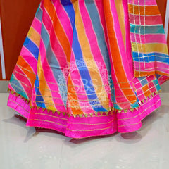 KOTA DORIYA MULTICOLOR LEHENGA Multi / Free Size