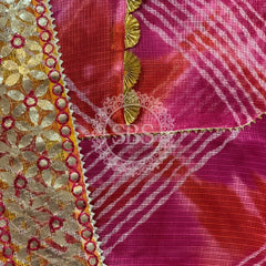 KOTA DORIYA SKIRT WITH KURTI AND DUPATTA