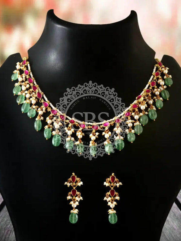 Kundan Necklace Set