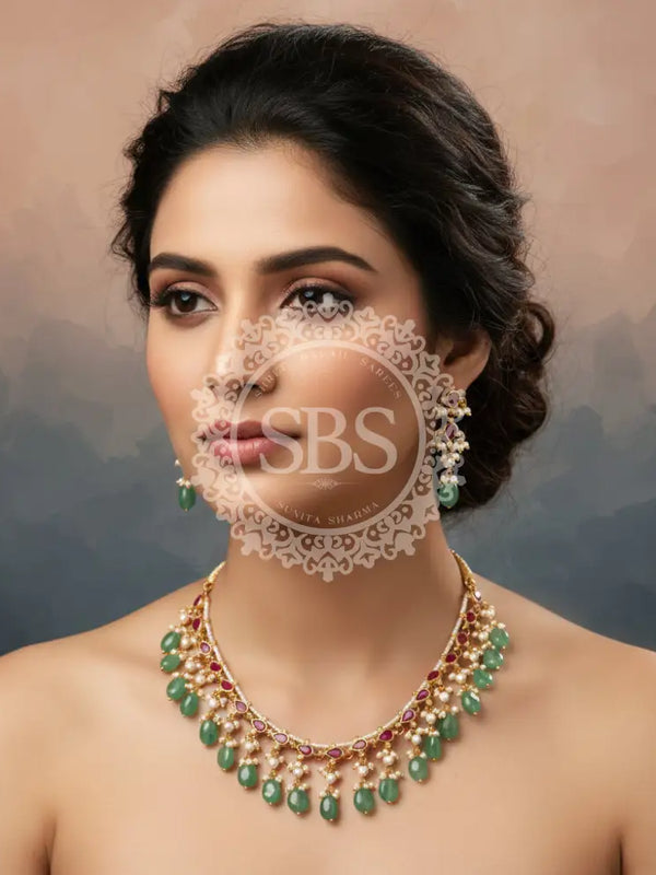 Kundan Necklace Set
