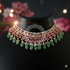 Kundan Necklace Set Jewellery