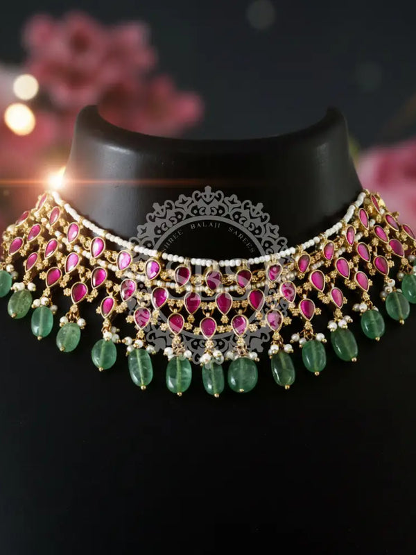 Kundan Necklace Set Jewellery
