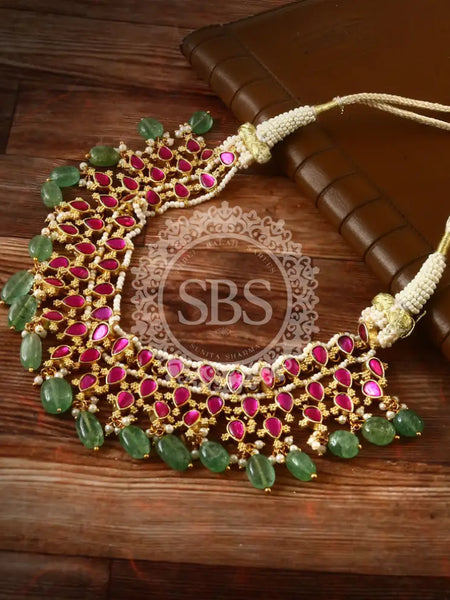 Kundan Necklace Set Jewellery