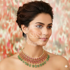 Kundan Necklace Set Jewellery