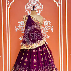 MEENAWATI MARWARI RAJASTHANI LEHENGA Maroon