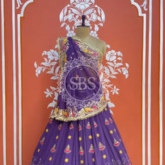 MEENAWATI MARWARI RAJASTHANI LEHENGA Purple