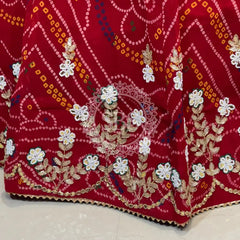 MOSH CRAPE FLORAL LEHENGA