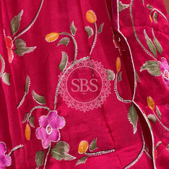 MOSH CRAPE FLORAL LEHENGA