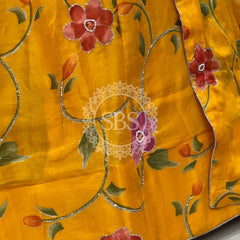 MOSH CRAPE FLORAL LEHENGA