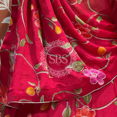 MOSH CRAPE FLORAL LEHENGA