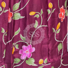 MOSH CRAPE FLORAL LEHENGA