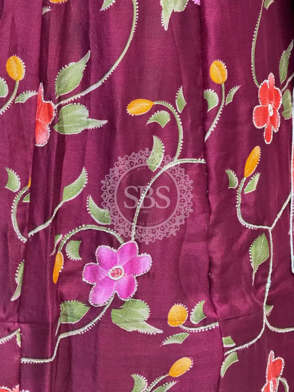 MOSH CRAPE FLORAL LEHENGA