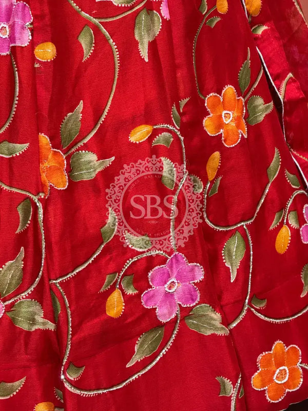 MOSH CRAPE FLORAL LEHENGA