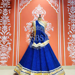 MOTHRA FULL FLARED LEHENGA Blue