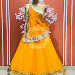 MOTHRA FULL FLARED LEHENGA Yellow
