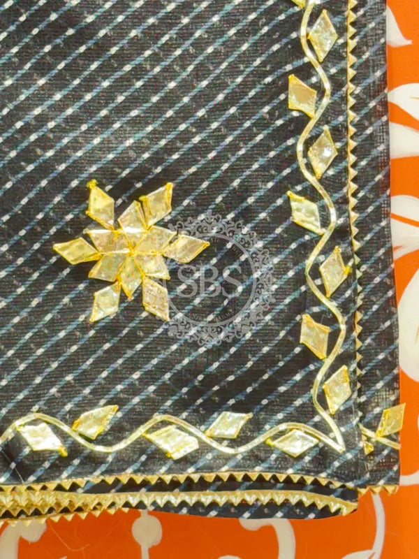 MOTHRA KOTA DORIYA GOTA PATTI SAREE