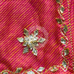 MOTHRA KOTA DORIYA GOTA PATTI SAREE