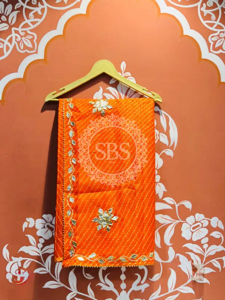 MOTHRA KOTA DORIYA GOTA PATTI SAREE