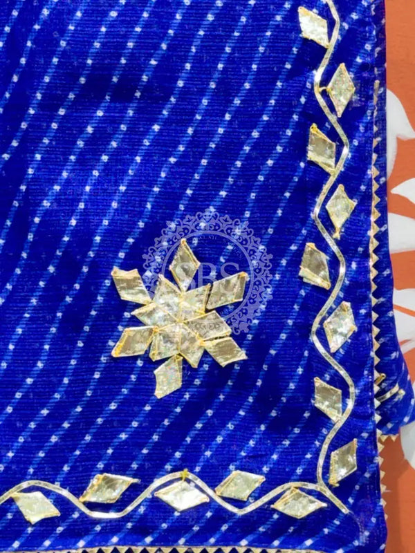 MOTHRA KOTA DORIYA GOTA PATTI SAREE