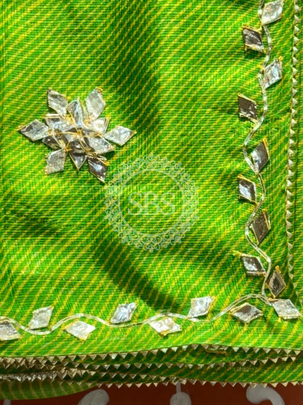 MOTHRA KOTA DORIYA GOTA PATTI SAREE