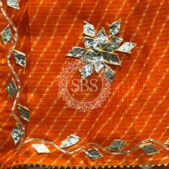 MOTHRA KOTA DORIYA GOTA PATTI SAREE