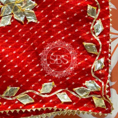 MOTHRA KOTA DORIYA GOTA PATTI SAREE