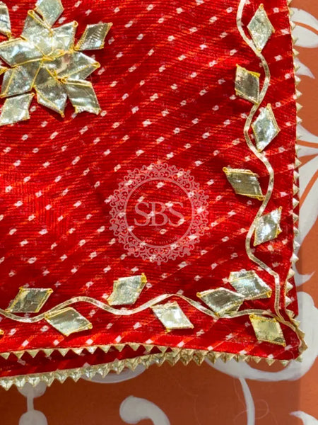 MOTHRA KOTA DORIYA GOTA PATTI SAREE