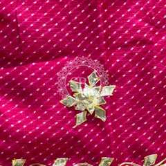 MOTHRA KOTA DORIYA GOTA PATTI SAREE