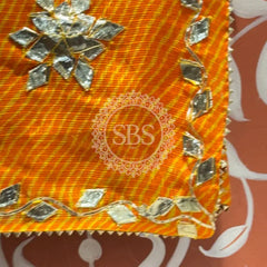 MOTHRA KOTA DORIYA GOTA PATTI SAREE