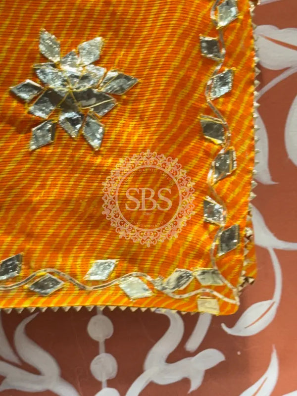 MOTHRA KOTA DORIYA GOTA PATTI SAREE