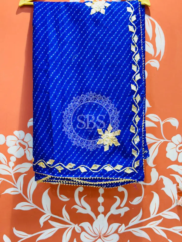 MOTHRA KOTA DORIYA GOTA PATTI SAREE