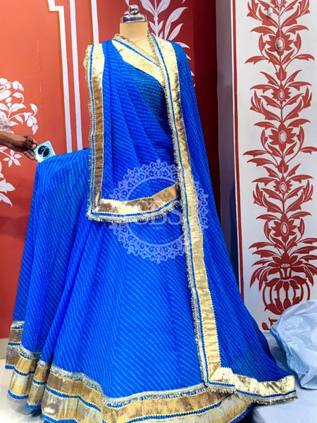 NEELAM MOTHRA GOTA FULL FLARED LEHENGA