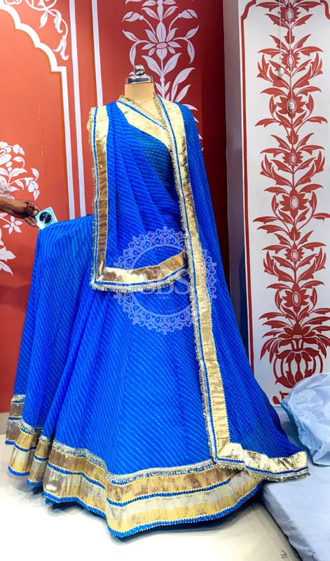 NEELAM MOTHRA GOTA FULL FLARED LEHENGA