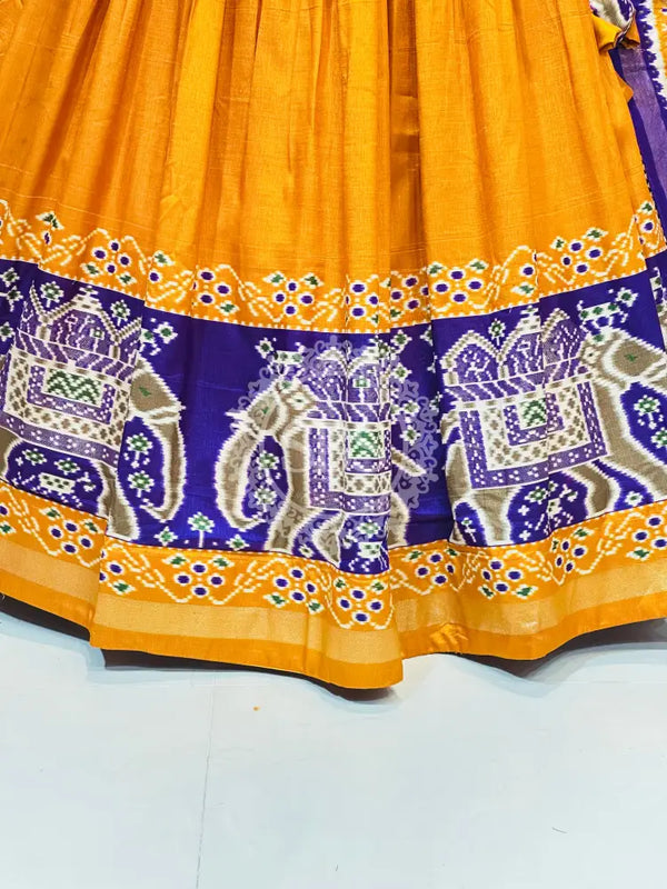 PICHWAI PRINT GUJRATI LEHENGA CHOLI
