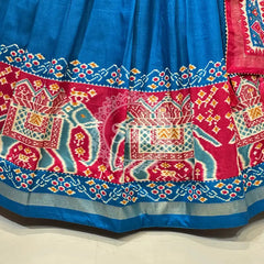 PICHWAI PRINT GUJRATI LEHENGA CHOLI