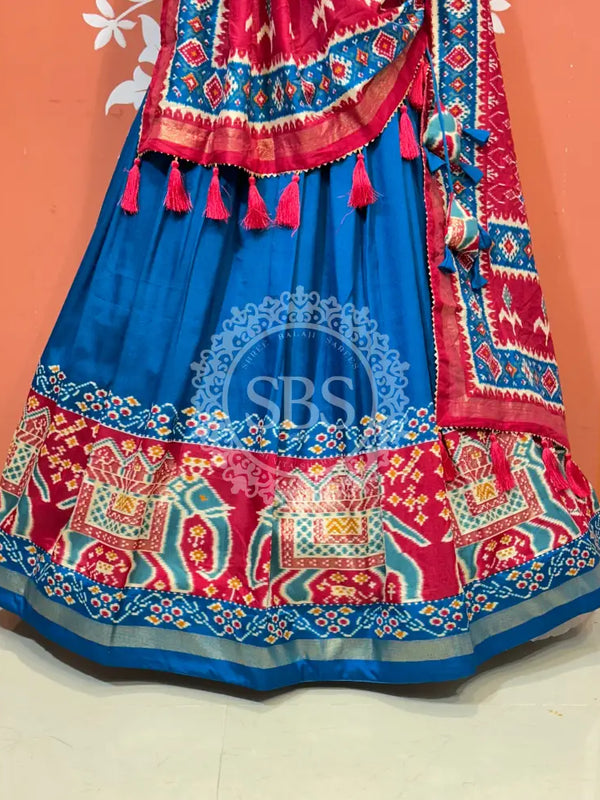 PICHWAI PRINT GUJRATI LEHENGA CHOLI