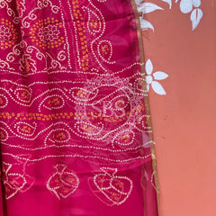 PURE CHIFFON BHANDEJ DUPATTA