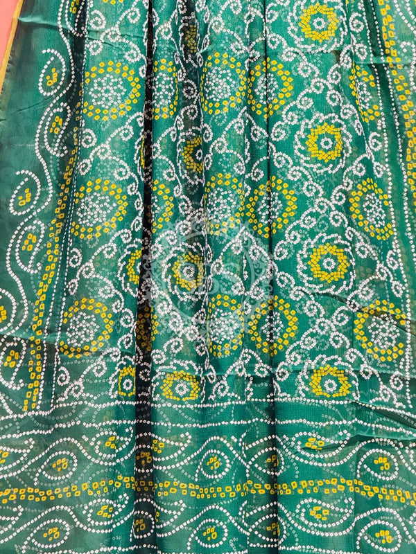 PURE CHIFFON BHANDEJ DUPATTA