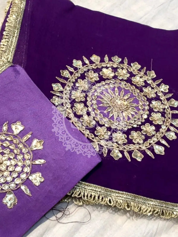 Pure Chifon mandana Kacchi patti Saree Saree
