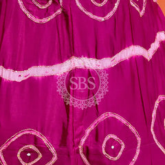 PURE CHINON HANDWORK GOTA PATTI LEHENGA