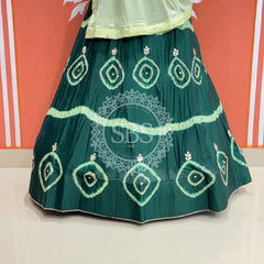 PURE CHINON HANDWORK GOTA PATTI LEHENGA