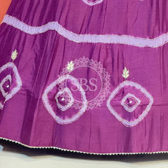 PURE CHINON HANDWORK GOTA PATTI LEHENGA