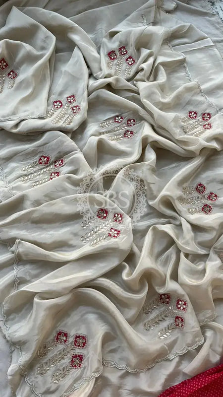 PURE COSMOS SILK SAREE