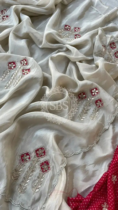 PURE COSMOS SILK SAREE