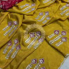 PURE COSMOS SILK SAREE