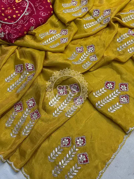 PURE COSMOS SILK SAREE