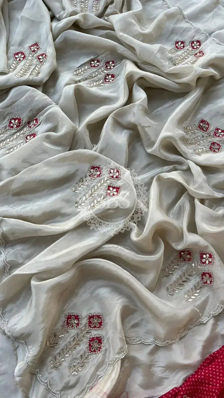 PURE COSMOS SILK SAREE