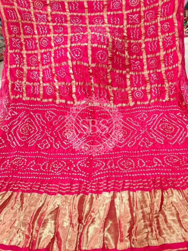 PURE GAZI SATIN SILK SAREE