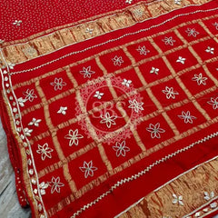 PURE GAZI SATIN SILK SAREE