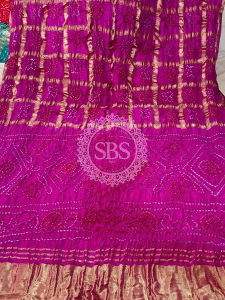 PURE GAZI SATIN SILK SAREE